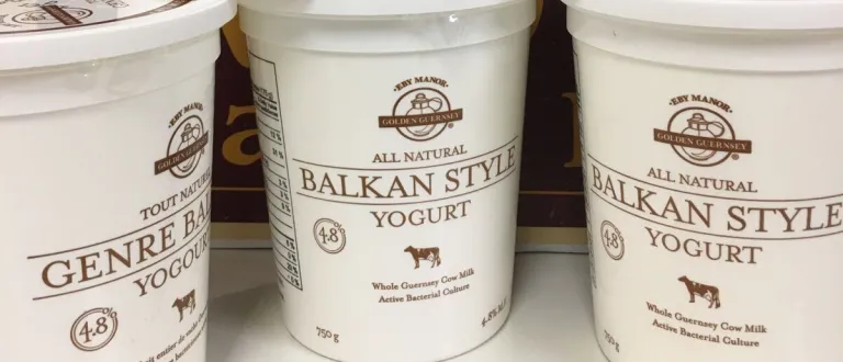 3 tubs of Eby Manor Golden Guernsey All Natural Balkan Style Yogurt